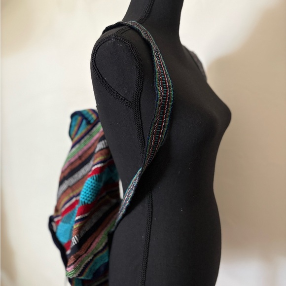 Colorful Striped Backpack - Picture 3 of 8